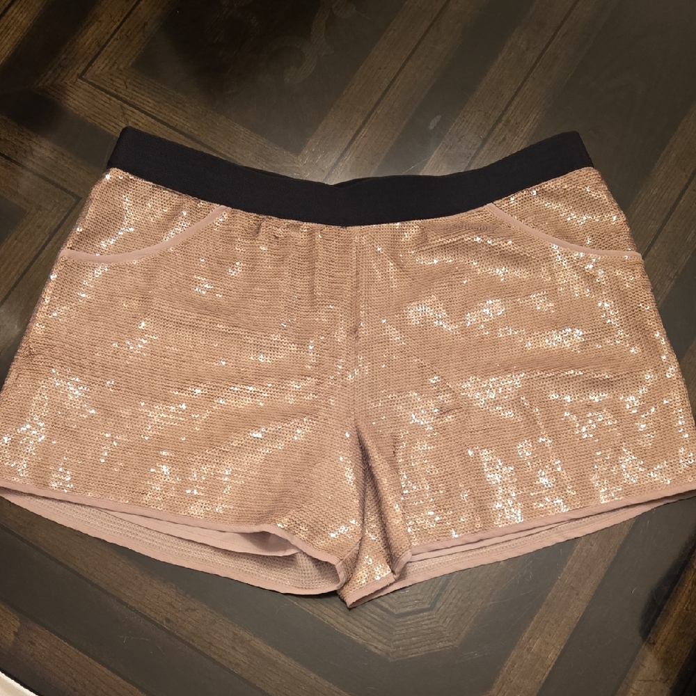 ✨ BCBG Max Azria “Carter” Sequin Shorts | High Waist | NWT | Size L